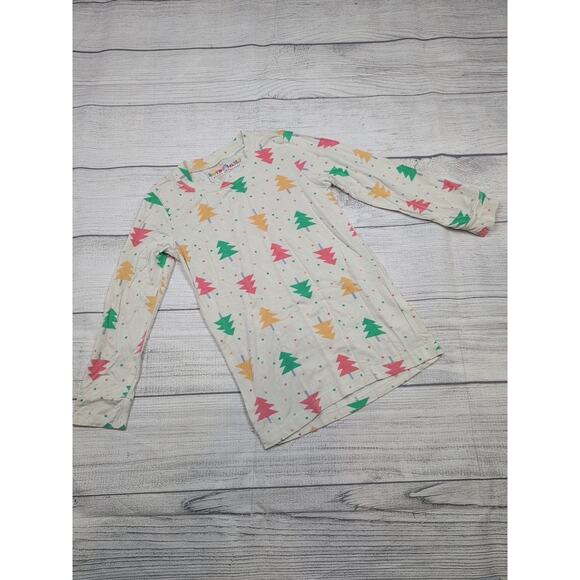 3/4 Dot Dot Smile Holiday Tree Pajamas - Picture 2 of 8